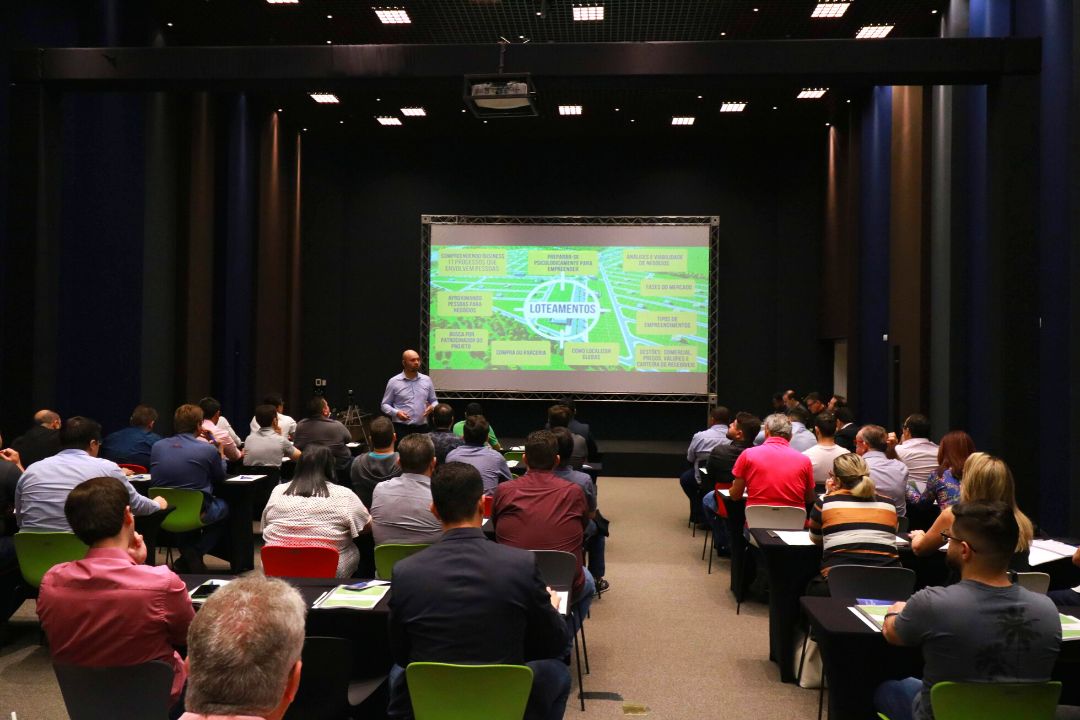 Mapa do Método Lote apresentado em auditorio